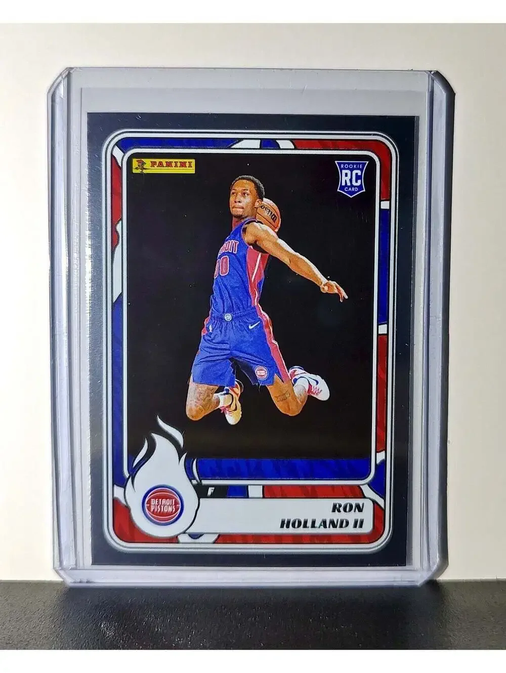 Ron Holland II Rookie 2024-25 Panini NBA #75 Foil Sticker Card Detroit Pistons